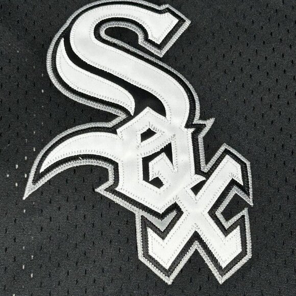 Chicago White Sox Jersey Mens Medium Black MLB Baseball Cooperstown Throwback #8 - Picture 6 of 11